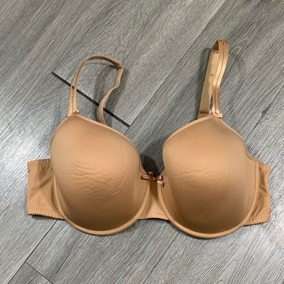 Basic Invisible Smooth Support T-Shirt Bra - Nude Toffee size 34DDD - Picture 1 of 14